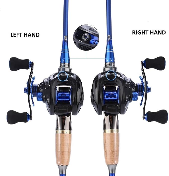 Sougayilang Baitcasting Reel, 7.0:1 Gear Ratio Super Smooth Power, 9 + 1 Shielded Ball Bearings Anti-Corrosion Baitcaster Reel Fishing Reel