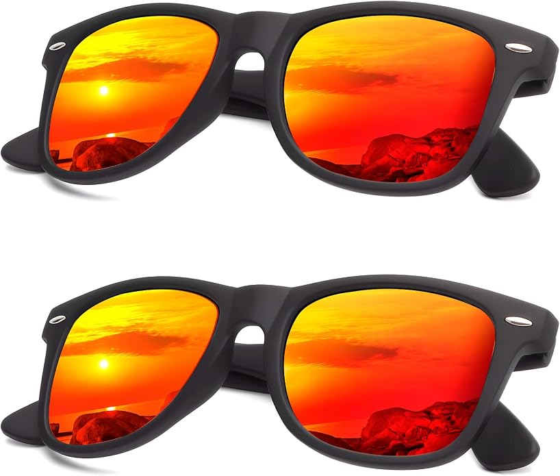 KALIYADI Sunglasses Men Polarized for Mens and Womens Unisex Sun Glasses for Driving UV Protection