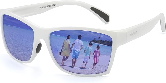 maivnz Floating Polarized Fishing Sunglasses for Men Women, Unsinkable UV400 Sports Glasses for Kayaking, Boating & Surfing