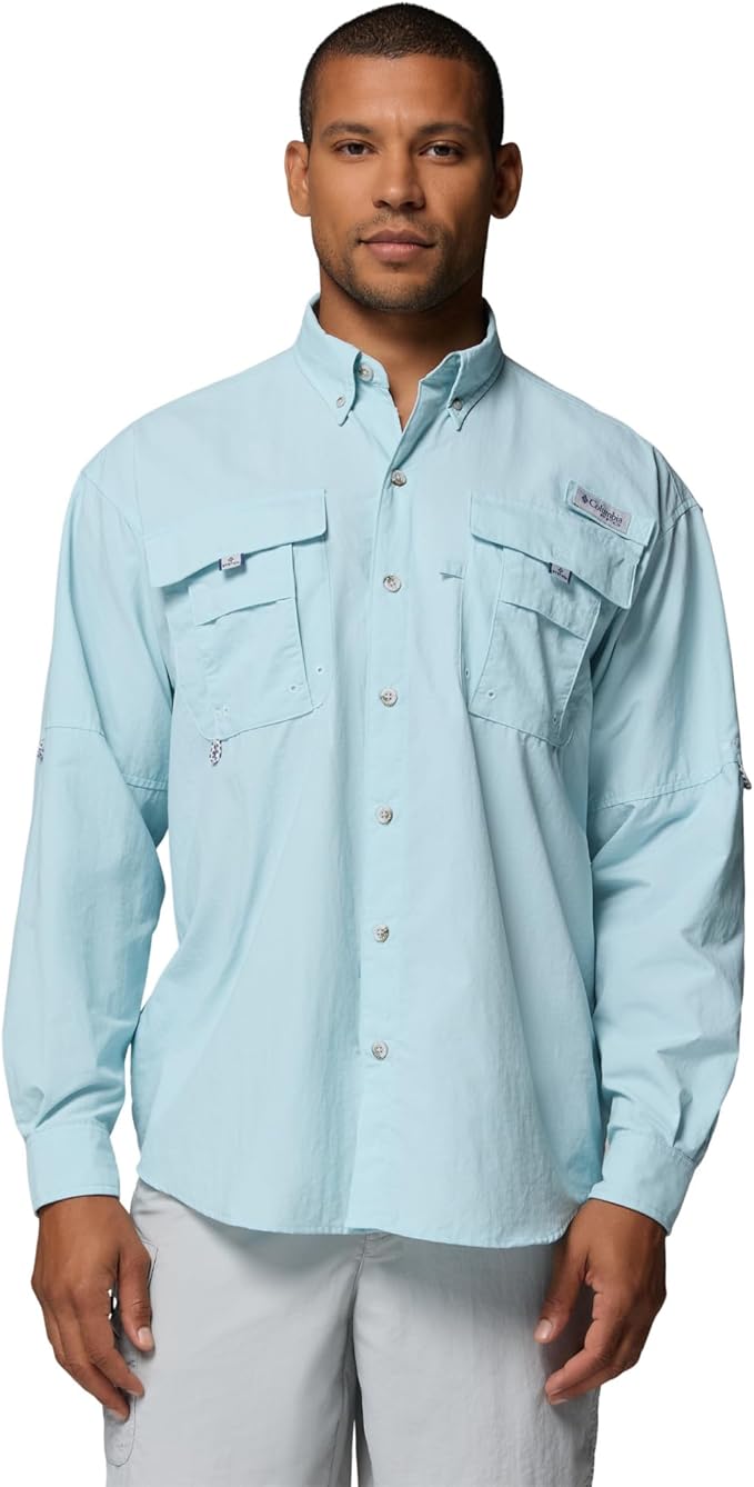 Columbia Men's PFG Bahama II Long Sleeve Fishing Shirt