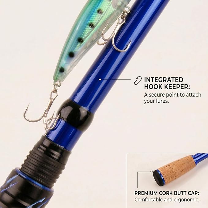 Telescopic Fishing Rod and Reel Combo | 30T Carbon Fiber Spinning Rod with 12+1BB Reel | Portable Lightweight Pole | Bass Trout Panfish | Freshwater Saltwater