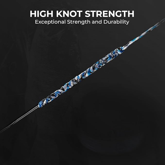 KastKing Superpower ColorShield Braided Fishing Line - Colorfast Braided Line, 100% Solution Dyed UHMWPE Fiber, Smooth & Strong Superline, Near Zero Stretch, Sensitive, High Abrasion Resistance
