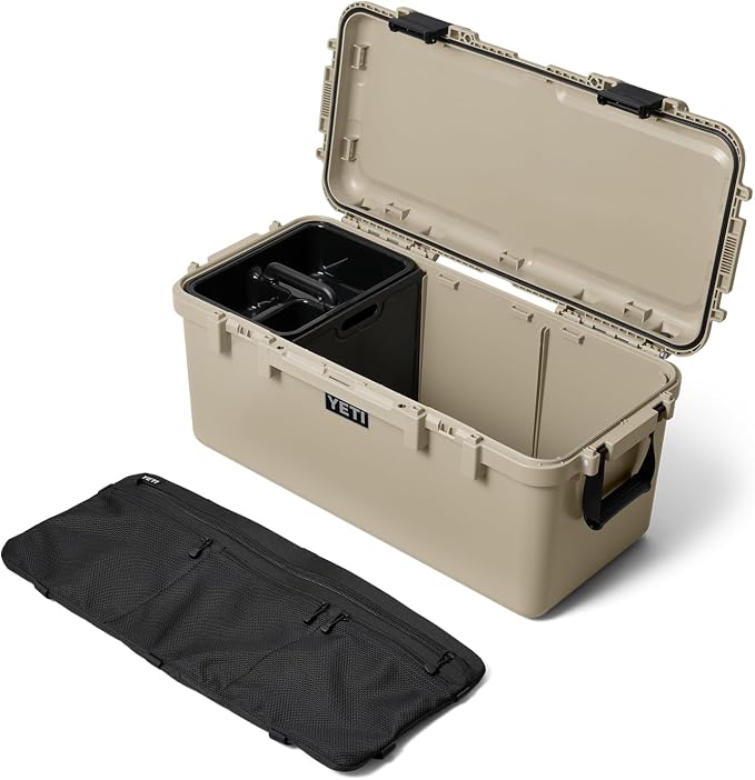 YETI LoadOut GoBox Collection, Divided Waterproof Cargo Case, Dry Box, Camera Case, Fishing Tackle Box
