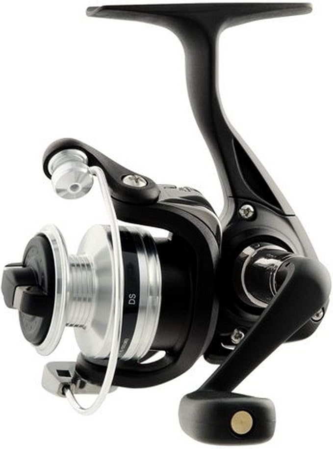 Daiwa D-SPIN500-B-CP D-Spin Ultralight Spinning Reel, 500, 4.9: 1 Gear Ratio, 1BB, 4.40Lb Max Drag, Ambidextrous, Clam Package