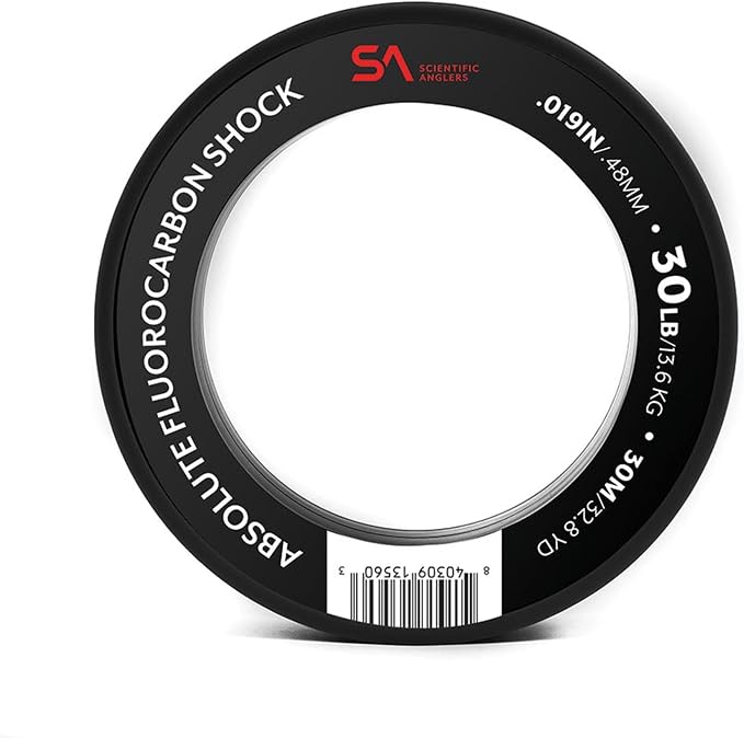 Scientific Anglers Absolute Fluorocarbon Shock Tippet - 30m