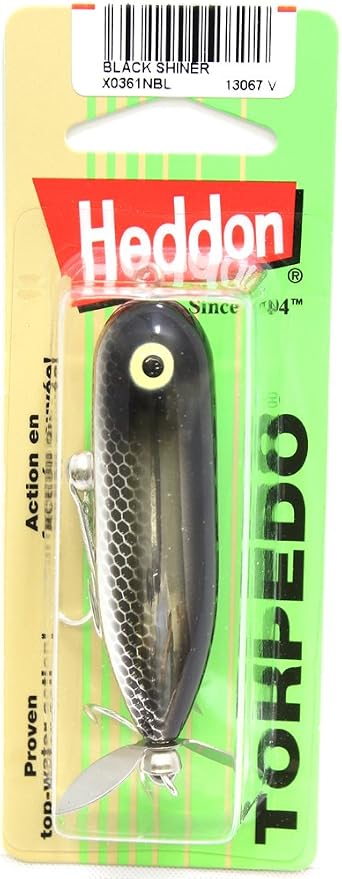 Heddon Torpedo Prop-Bait Topwater Fishing Lure with Spinner Action