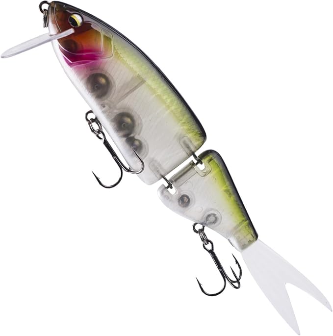 Glide Bait, Slow Sinking Swimbait, Topwater Hard Lures for Bass Catfish,Pike Perch, Freshwater or Saltwater