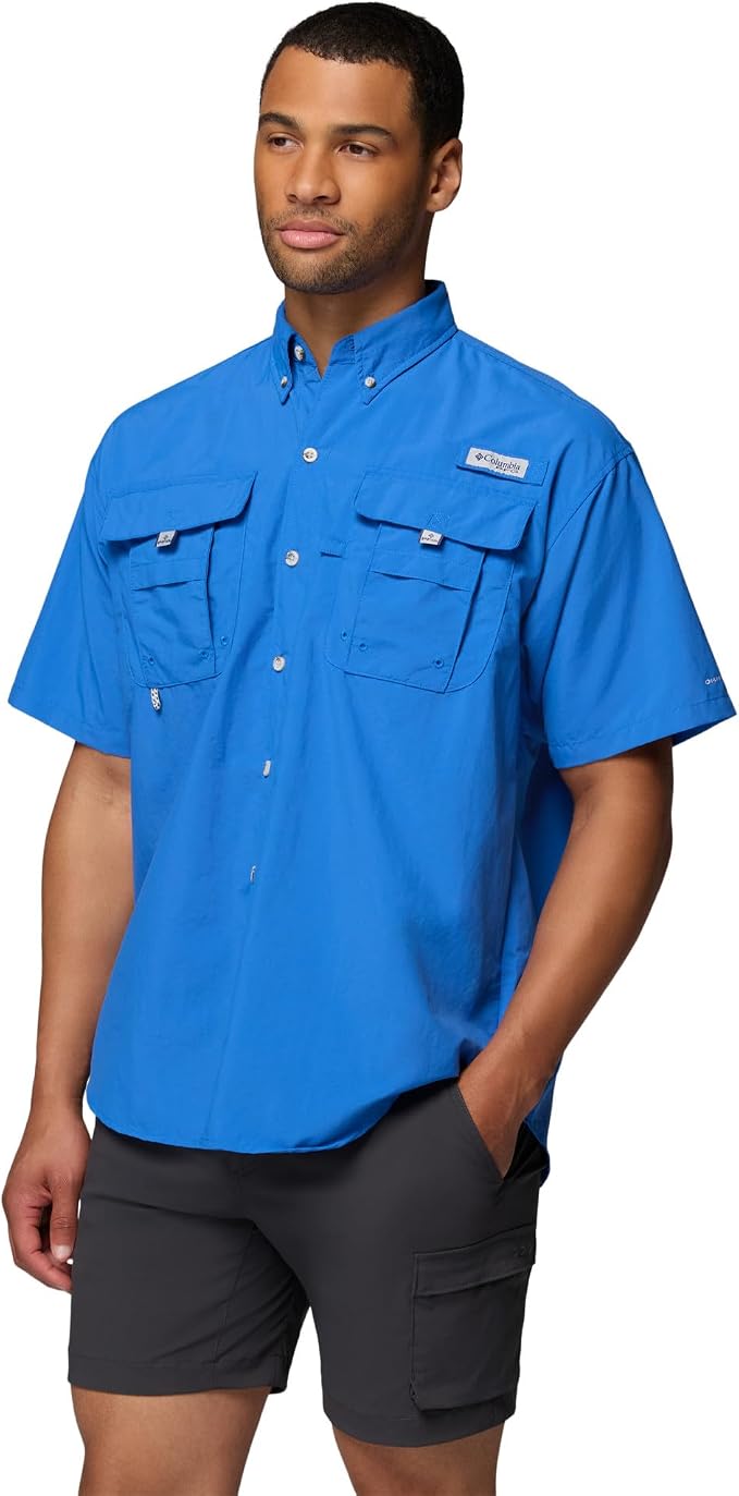 Columbia Men's PFG Bahama II Short Sleeve Fishing Shirt