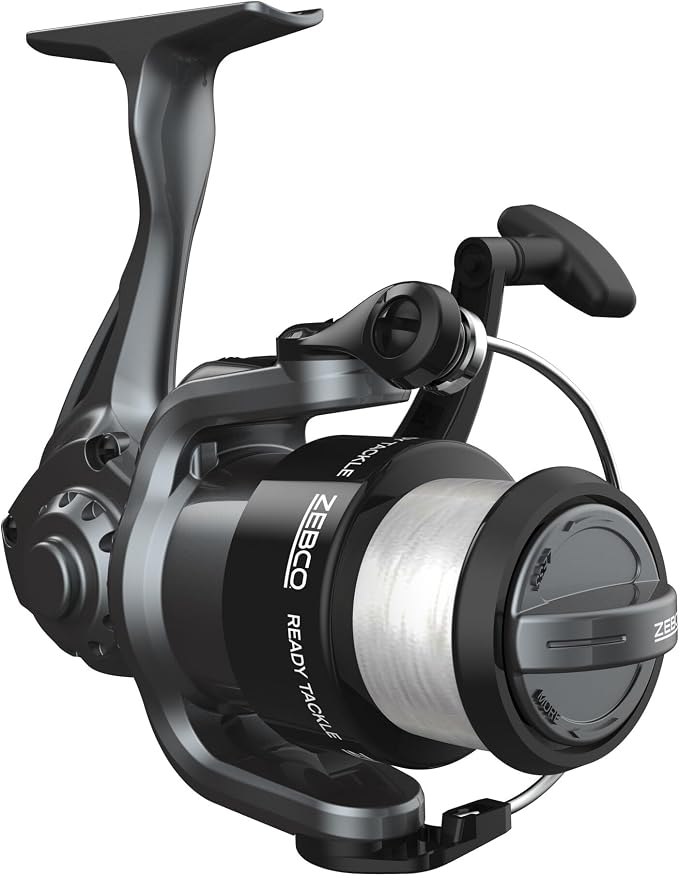 Zebco Ready Tackle Spinning Reel and Fishing Rod Combo, Includes Tackle Kit