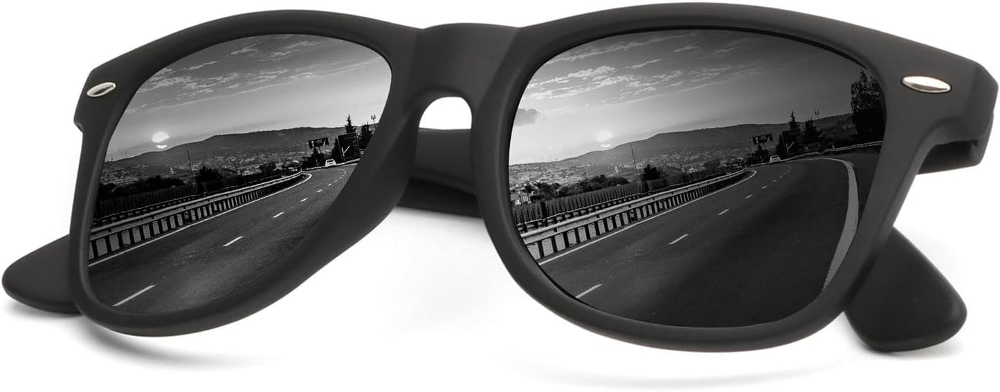 KALIYADI Sunglasses Men Polarized for Mens and Womens Unisex Sun Glasses for Driving UV Protection