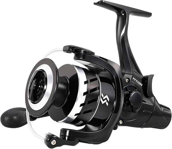 Sougayilang Freshwater Spinning Fishing Reel - 5.0:1/4.7:1 Gear Ratio, 22LBs Max Drag, Carbon Fiber & CNC Aluminum Spool,3000、4000、5000、6000、7000Series