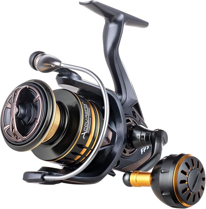 Saltwater Spinning Reel,13+1BB Ultra Smooth Saltwater Fishing Reels,Powerful Carbon Drag,CNC Aluminum Spool & Handle