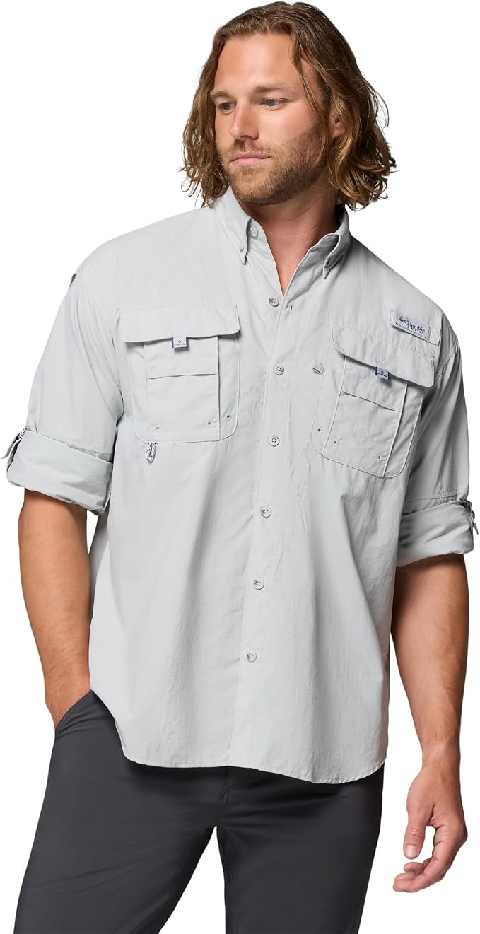 Columbia Men's PFG Bahama II Long Sleeve Fishing Shirt