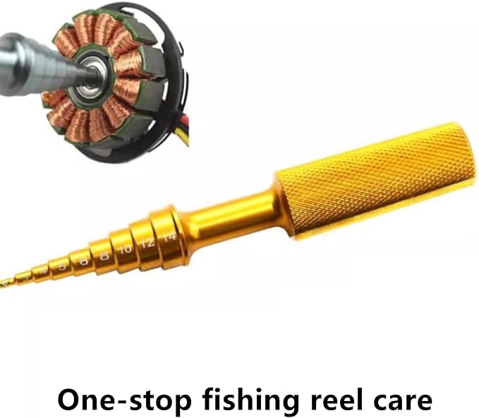 2 Pcs Bait Casting Fishing Reel Maintenance Tool, Spool Check Remover Wrench Tool for Fishing