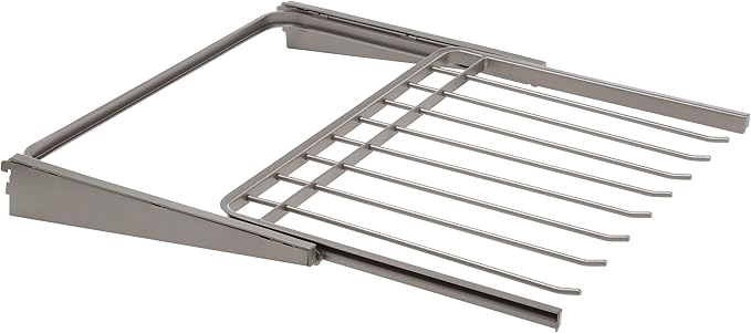 Closet Culture by Knape & Vogt 1.19 in. H x 23.44 in. W x 17.00 in. D Champagne Nickel Pants Rack Kit for Closet System