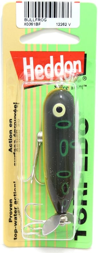 Heddon Torpedo Prop-Bait Topwater Fishing Lure with Spinner Action