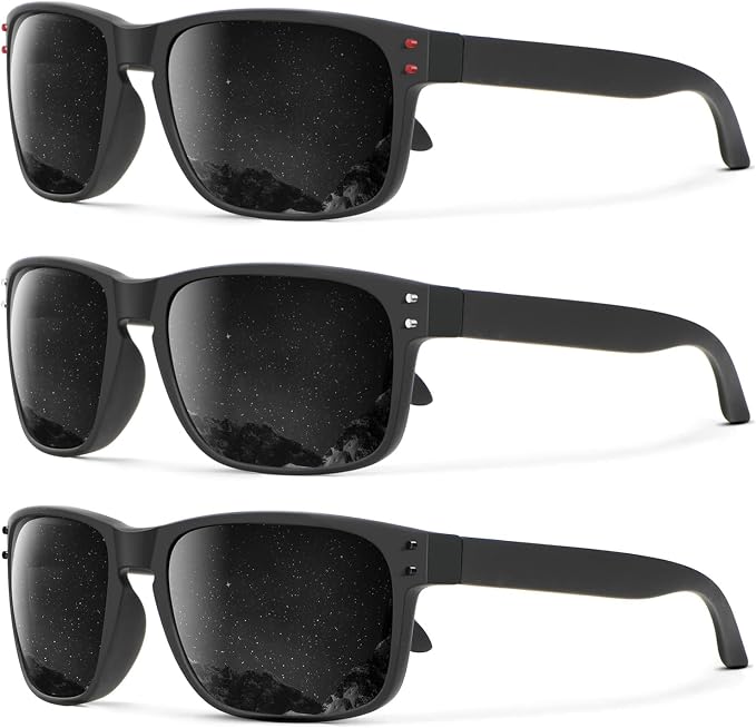 KALIYADI Polarized Sunglasses for Men and Women Vintage Style Sun Glasses for Fishing Running Driving with UV Protection