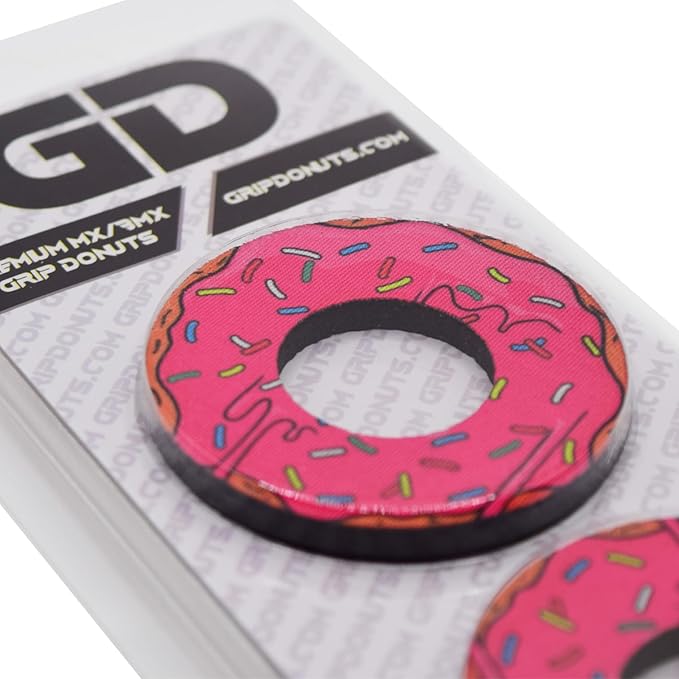 Doughnut Collection - Gripdonuts.com Premium MX BMX Dirt Bike Motorcycle Grip Donuts (13 Variations)