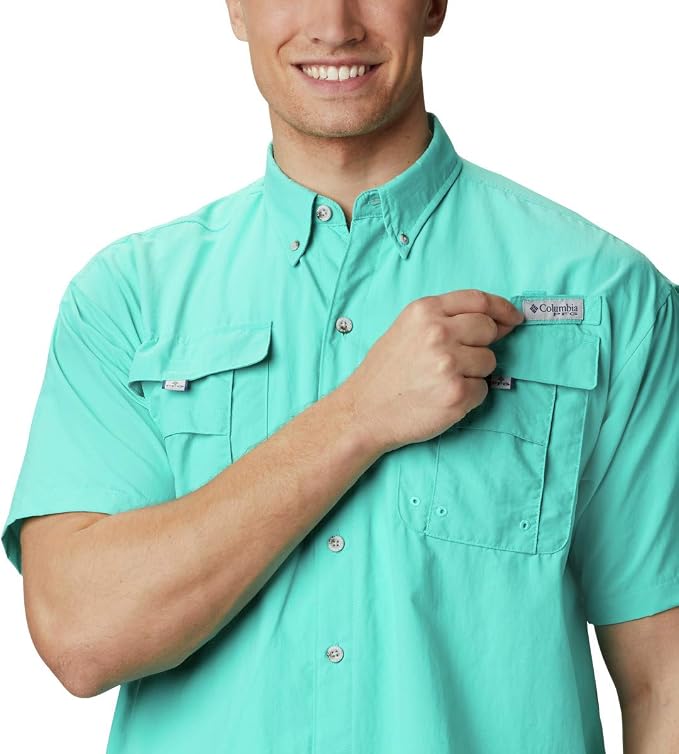 Columbia Men's PFG Bahama II Short Sleeve Fishing Shirt