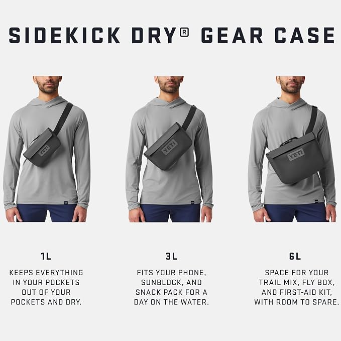 YETI Sidekick Dry 6L Gear Case, Venom