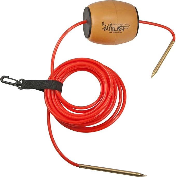 ForEverlast Generation II Stringer System-15 ft Fish Holder, Fishing Stringer with Floater, ﻿No Snag Durable Fishing Gear