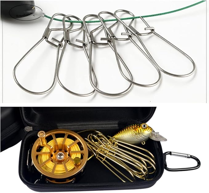 Joyeee Fish Stringer, Foam Fishing Float, Lures, Baits, Ice Spearing Equipment Multi-Tools