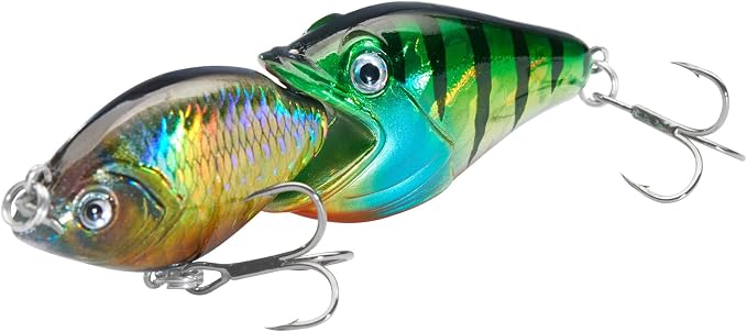 BASSROCK Fish Group Single Jointed Swimbait Bass Fishing Lure Hard Bait 3.5” 11/16oz