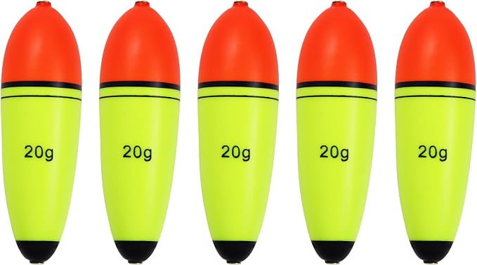 Slip Bobber Fishing Floats EVA Foam Bobbers for Pike Perch Carp Bass Fishing Bobber Float Saltwater Freshwater Floatage 0.35oz - 4.23oz