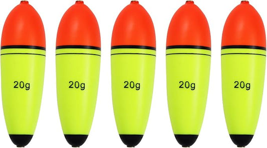 Slip Bobber Fishing Floats EVA Foam Bobbers for Pike Perch Carp Bass Fishing Bobber Float Saltwater Freshwater Floatage 0.35oz - 4.23oz