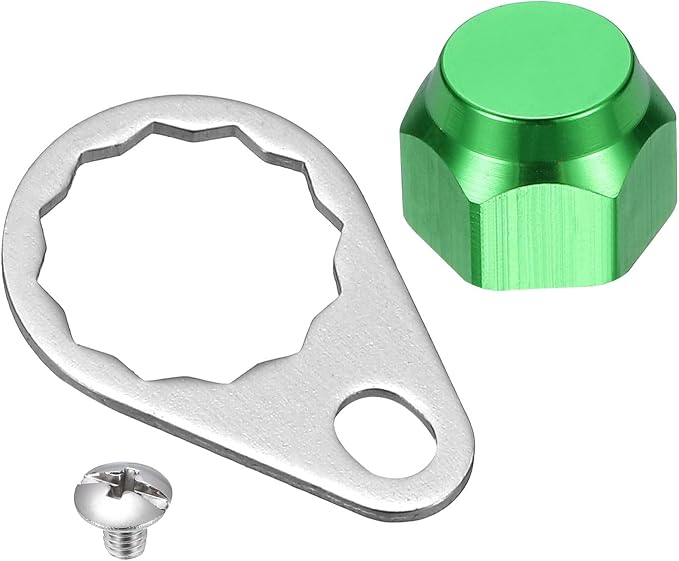 Fishing Reel Screw Nut Caps, Right Handle Knob Locking Plate Nut Replacement Parts