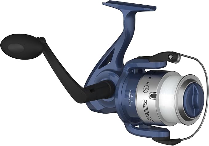 Zebco Blue Runner Spinning Reel and Rod Combo, 2-Piece Fishing Rod