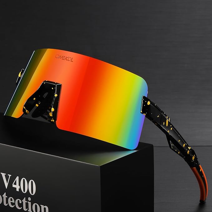 Two Sizes For Adults and Youth Polarized Sunglasses Men Women Outdoor Sport Baseball Glasses UV400 Cycling Eyewear