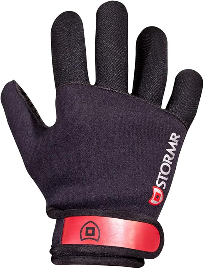 Stormr Strykr 2mm Neoprene Mens and Womens Glove - Fully Lined Micro-Fleece Gloves with Adjustable Wrist Closures - Ideal for Ice Fishing, Winter Conditions, and Foul Weather, XL