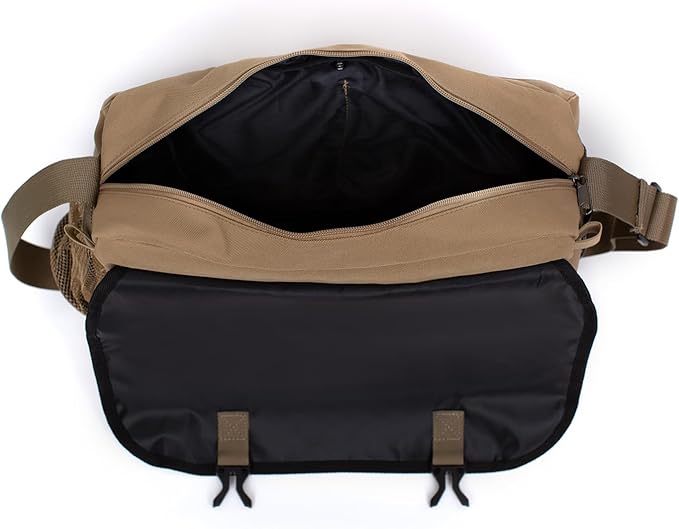 Kylebooker Trout Fishing Bag Fly Fishing Crossbody Shoulder Tackle Bag