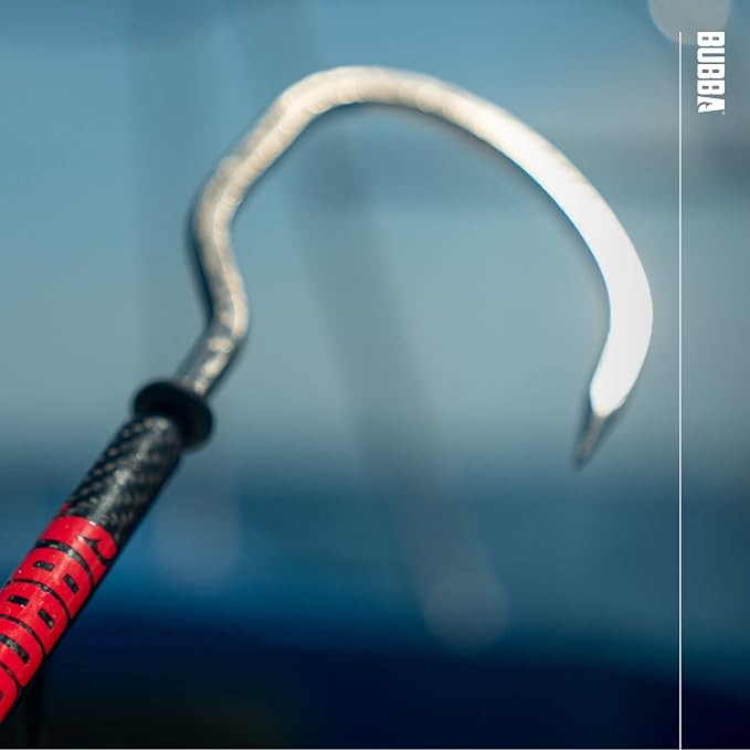 BUBBA 12 Inch E-Stiff Electric Fillet Blade with Ti-Nitride Coated Hollow Stainless Steel Non-Stick Reciprocating Construction for Fishing and Outdoors