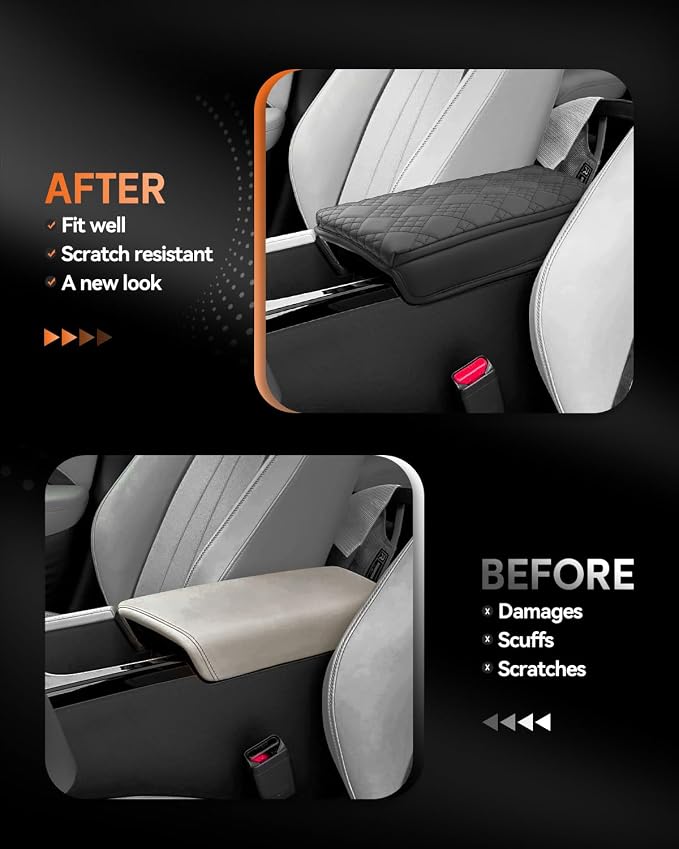 CDEFG for 2025 2026 Acura ADX Center Console Cover Armrest Box Cover for ADX Accessories Console Arm Rest Protector Thickened