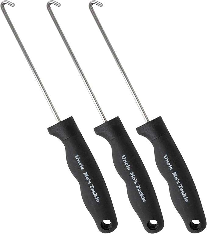 UMT - Durable Hookout, Fish De-Hooker, 10" Hook Remover Tool (3 Pack)