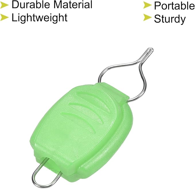 PATIKIL Fishing Line Holders, Baitcasting Reel Fishing Line Holder Clip Buckle Stopper Line Keeper Accessories