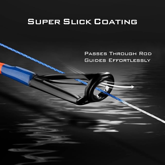 KastKing SuperPower Braided Fishing Line - Abrasion Resistant Braided Lines – Incredible Superline – Zero Stretch – Smaller Diameter – A Must-Have!
