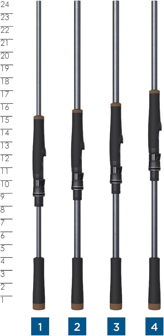 St. Croix Rods Black Bass Spinning Rod, RIS, Premium Quality, Durably Sensitive, High Performing Spinning Rod