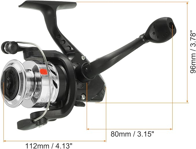 PATIKIL Fishing Reel Left/Right Interchangeable Handle