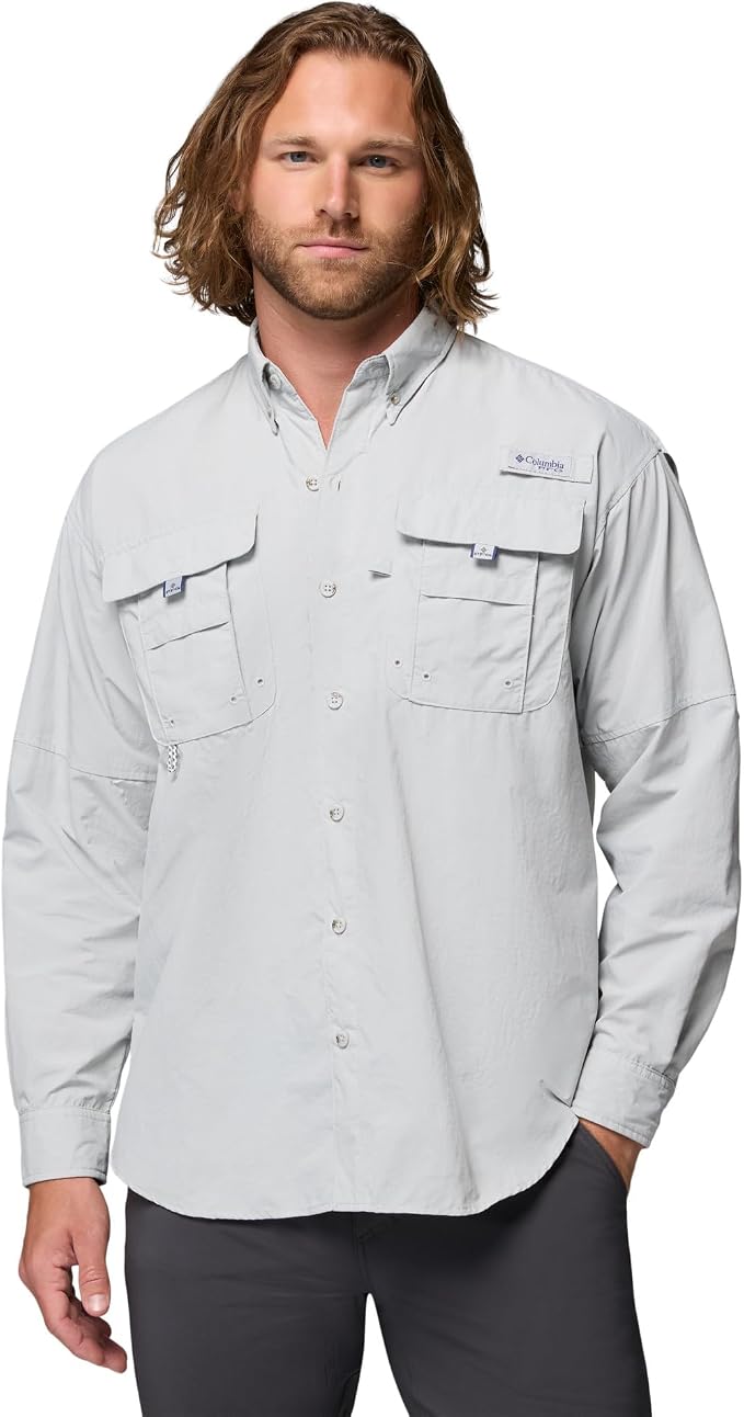 Columbia Men's PFG Bahama II Long Sleeve Fishing Shirt