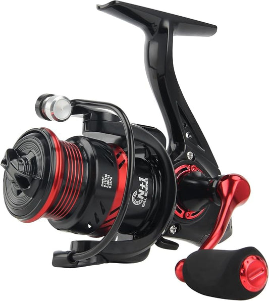 HAUT TON DY Fishing Reel, Saltwater Freshwater Spinning Reel, 33LBs Max Drag, 3+1 Ball Bearings, 5.2:1High Speed Gear Ratio, Spinning Fishing Reels