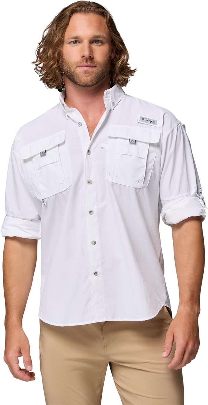Columbia Men's PFG Bahama II Long Sleeve Fishing Shirt