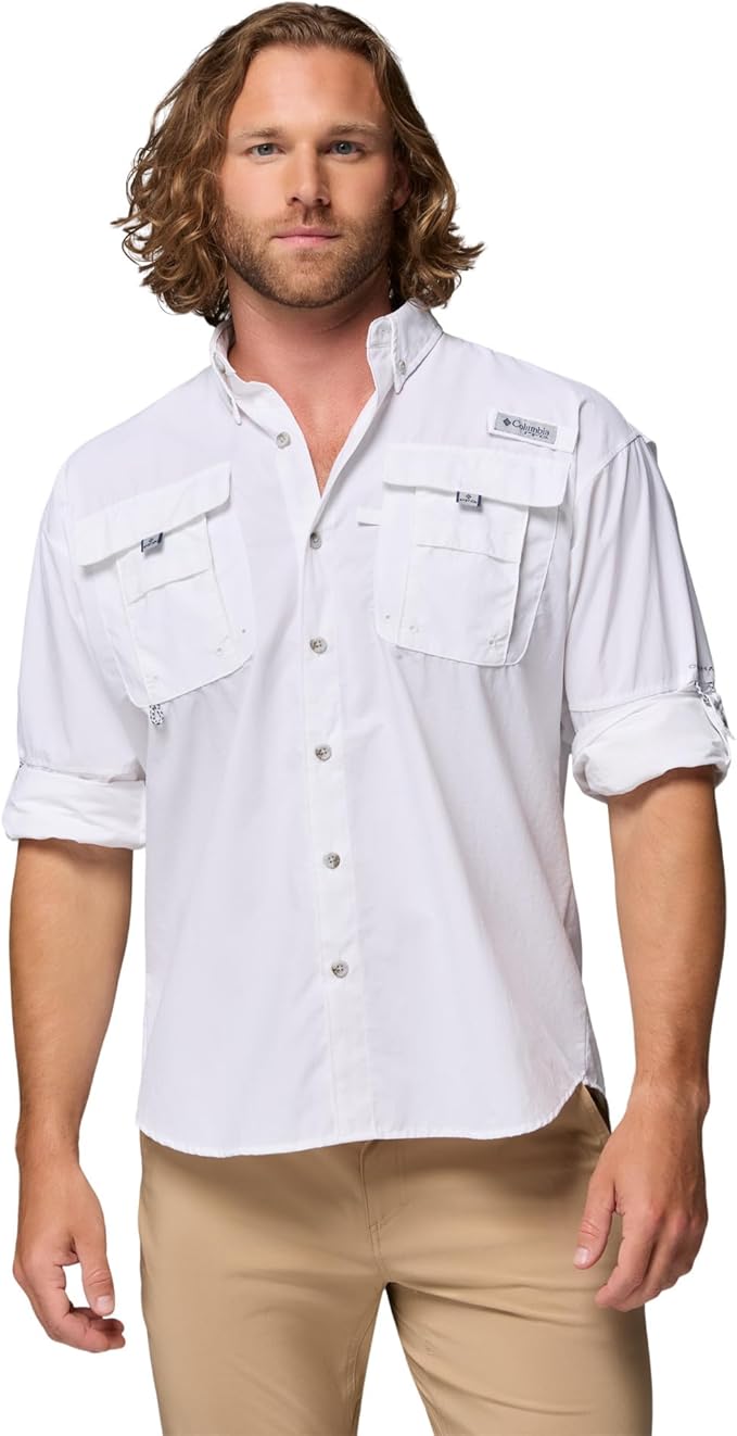 Columbia Men's PFG Bahama II Long Sleeve Fishing Shirt