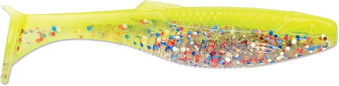 Rapala CrushCity Mayor Soft Plastic Paddle Tail Swimbait, Strong Kicking Action for Swim Jigs & Underspins, Bass, Redfish, Trout, Snook, Walleye & More
