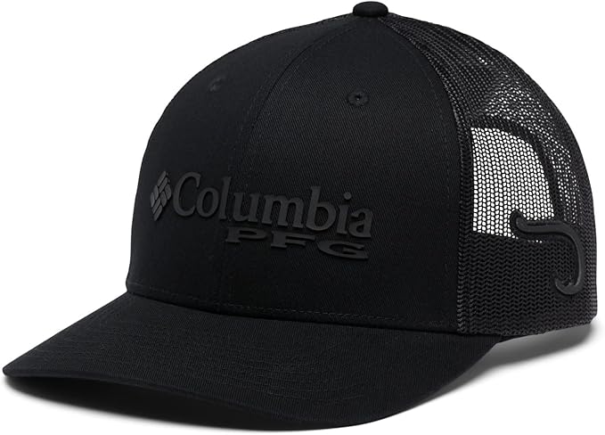 Columbia Unisex Adult PFG Logo Mesh Ball Cap