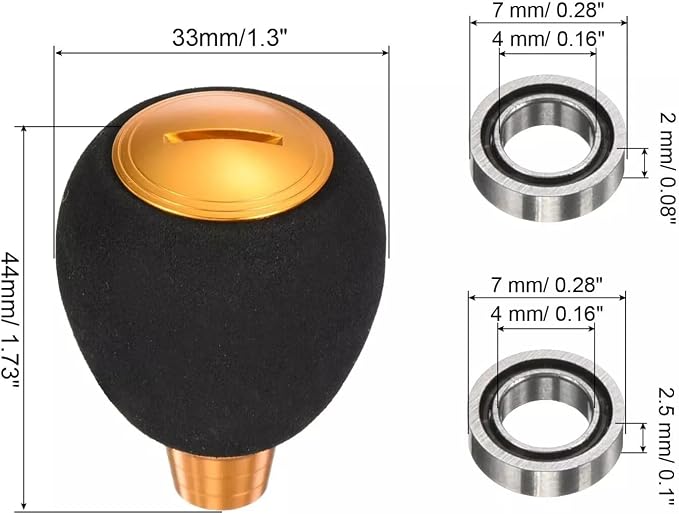 Fishing Reel Handle EVA Knob Fishing Reel Power Handle Grip Knob