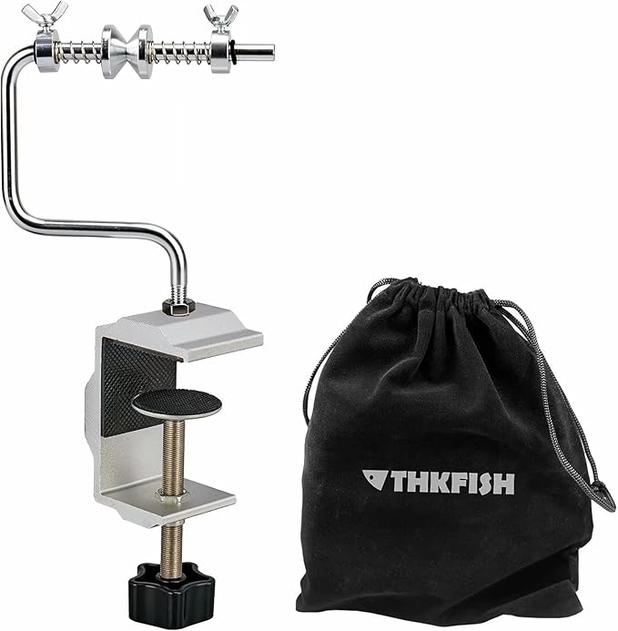 THKFISH Fishing Line Spooler Fishing Line Winder Spooler Fishing Accessories Adjustable Stable Portable Fishing Line Spooler/Fishing Line Remover
