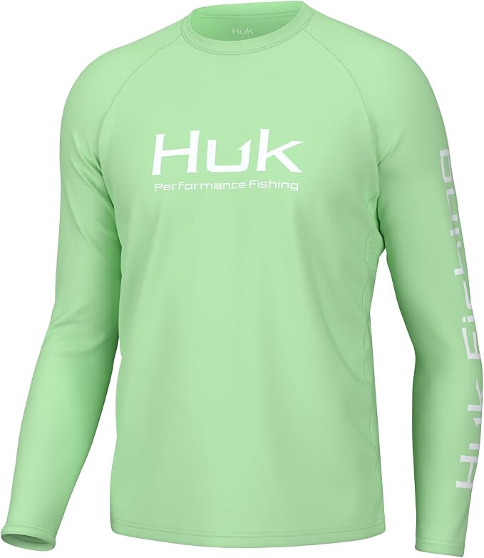 HUK Men's Pursuit Vented Long Sleeve Fishing Shirt (+30 UPF)